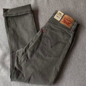 Levi's Gray Straight Leg Women's Jeans